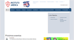 Desktop Screenshot of institutoamerica.edu.mx